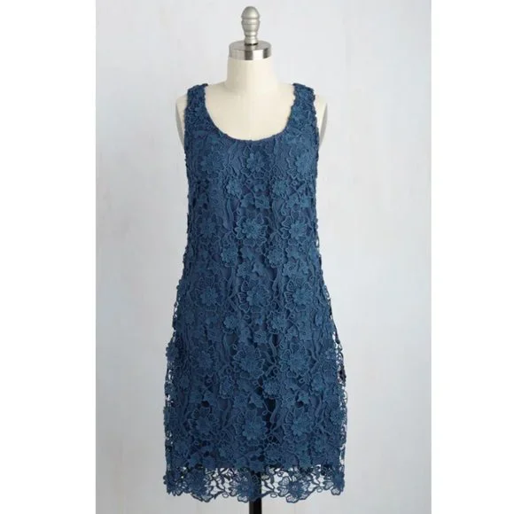 teri jon lace cocktail dress Teri Jon Lace And Tulle Fit And Flare Dress Size 14 main image 0